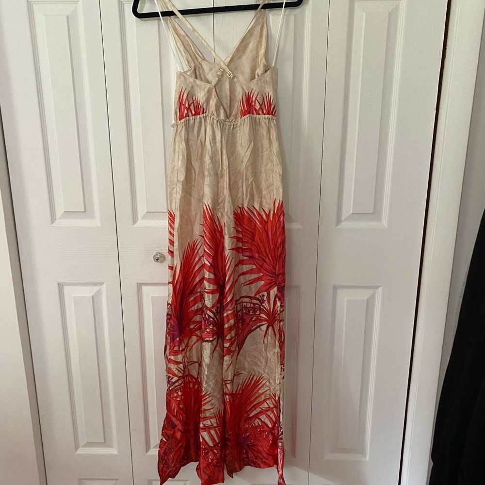 KAOS Italy Elegant Floral Pantsuit 40 US Small - Picture 4 of 14